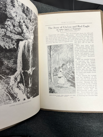 Photo of "The Story of Utahna and Red Eagle," by Eugene "Timp" Roberts