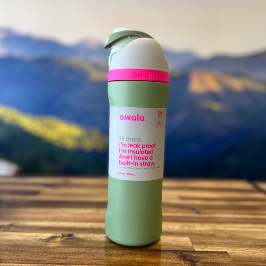 Owala® FreeSip® Insulated Stainless Steel Water Bottle BPA-Free, 24-Ou –  Timpanogos Hiking Co.