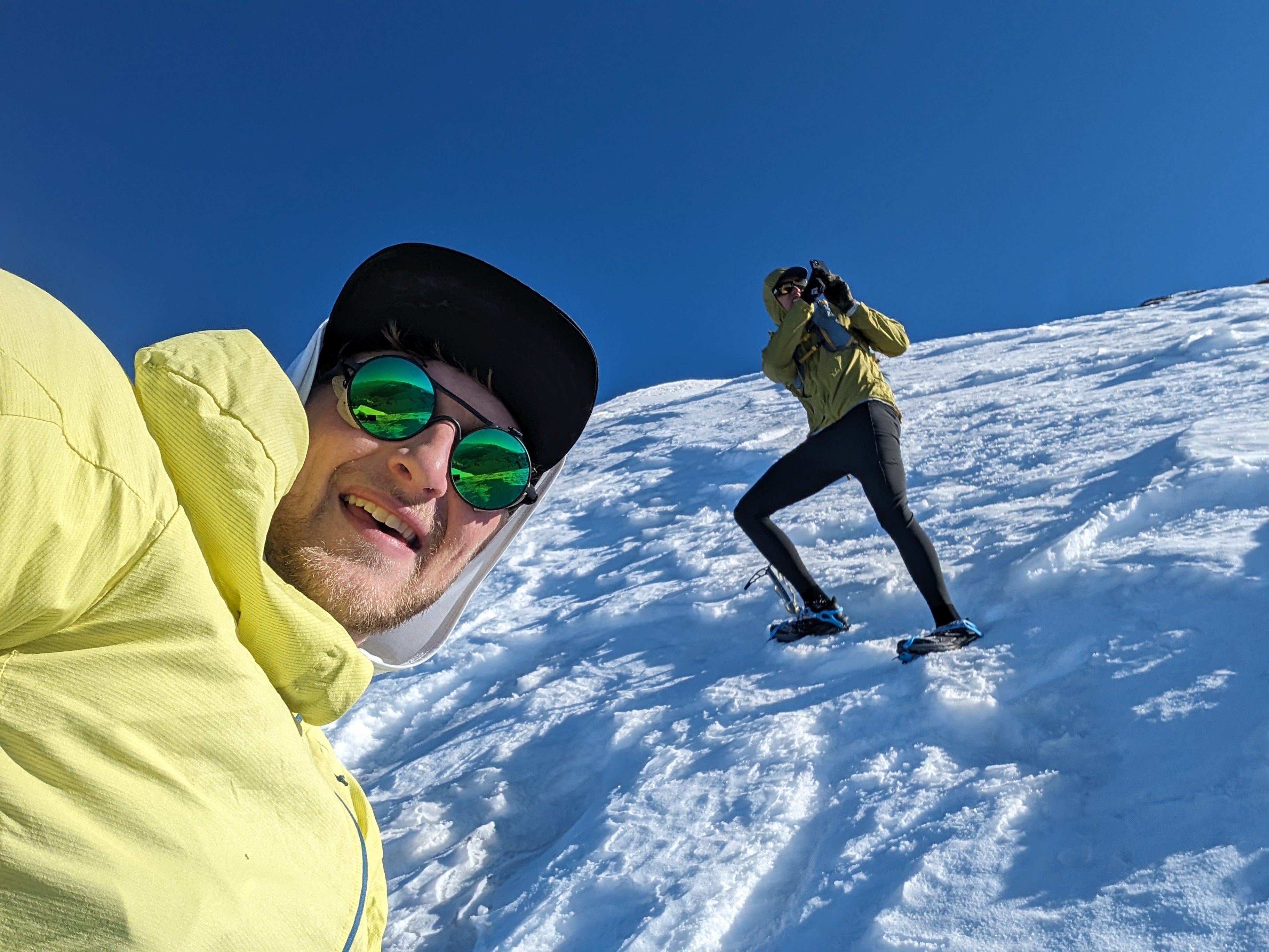 Climbing Everest Ridge Timpanogos