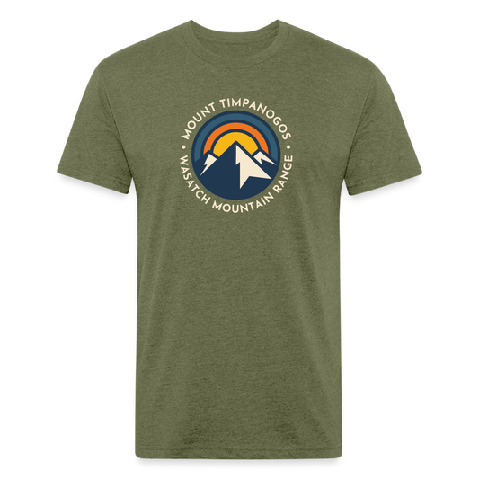 Retro '80s Mountains - Vintage Tri-Blend Tee – Timpanogos Hiking Co.