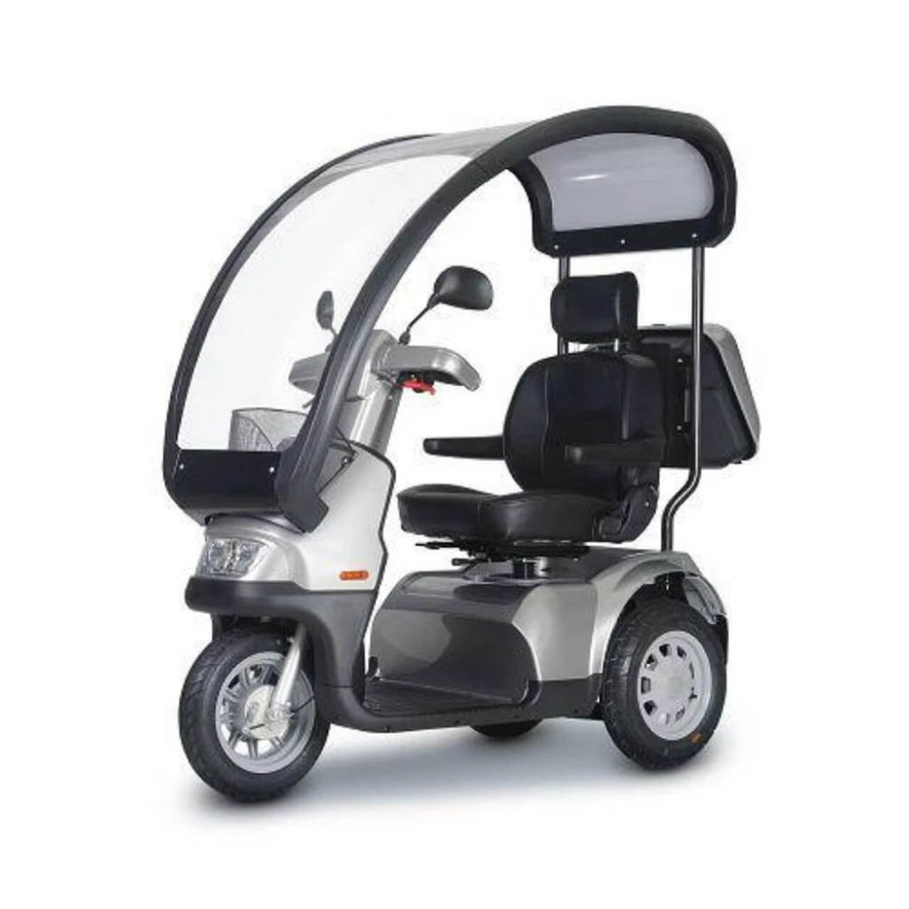 Afiscooter S3 Fully Enclosed Mobility Scooter with Canopy & Rain Sides