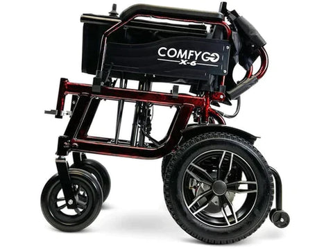 The ComfyGO X-6 Electric Wheelchair is extremely lightweight and compact