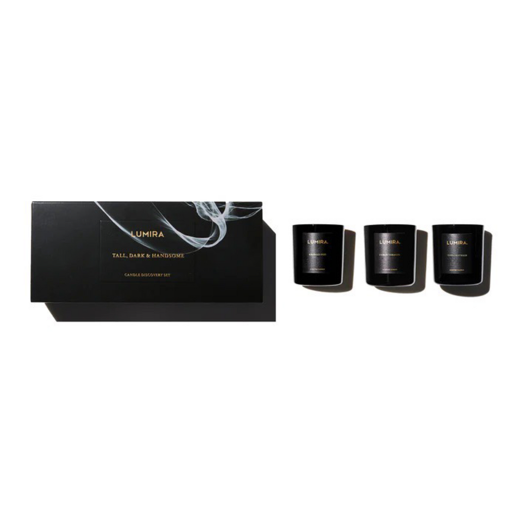 LUMIRA - CANDLE DISCOVERY SET - LA DOLCE VITA - 3 x 60g | THE