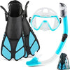 ZEEPORTE Mask Fin Snorkel Set