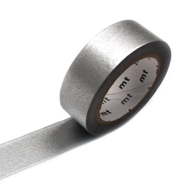 MT Masking Tape - Tape Single - 'High Brightness' Silver (15mm)