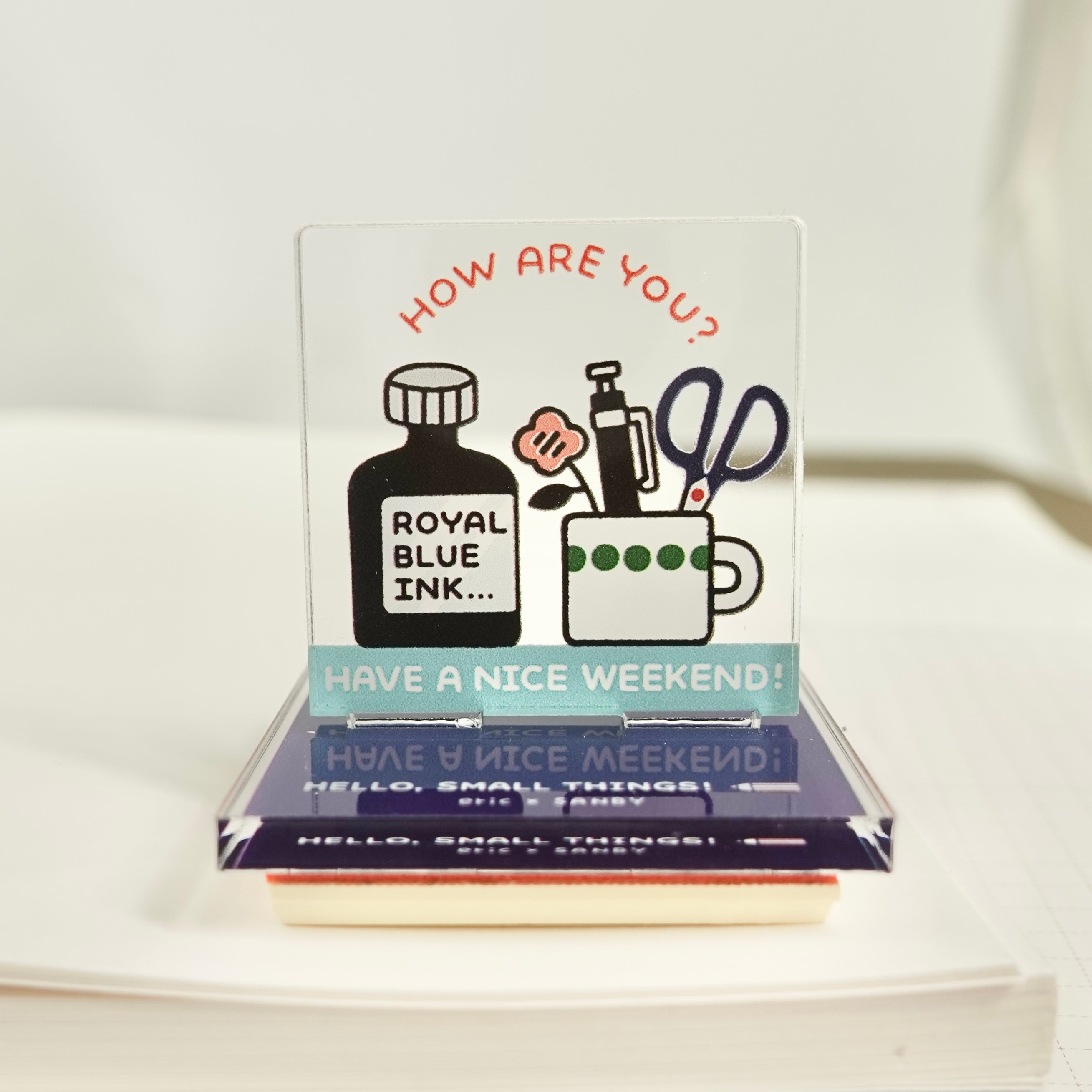 Eric Small Things x Sanby Acrylic Stand Stamp - Ink