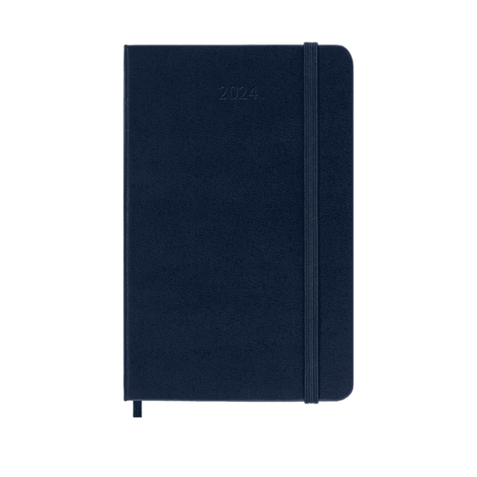 Buy Moleskine 2024 12-month Weekly Pocket Hardcover Notebook