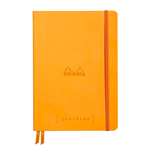 Rhodia Goalbook A5 Softcover - Tangerine (Dotted)