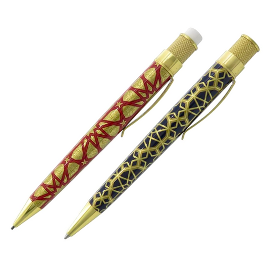 Retro 51 Tornado The Met Rollerball Pen, Chinese Tiger Rank Badge