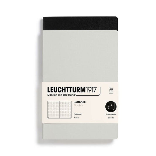 Leuchtturm1917 A5 Medium Softcover Dotted Notebook - Ink