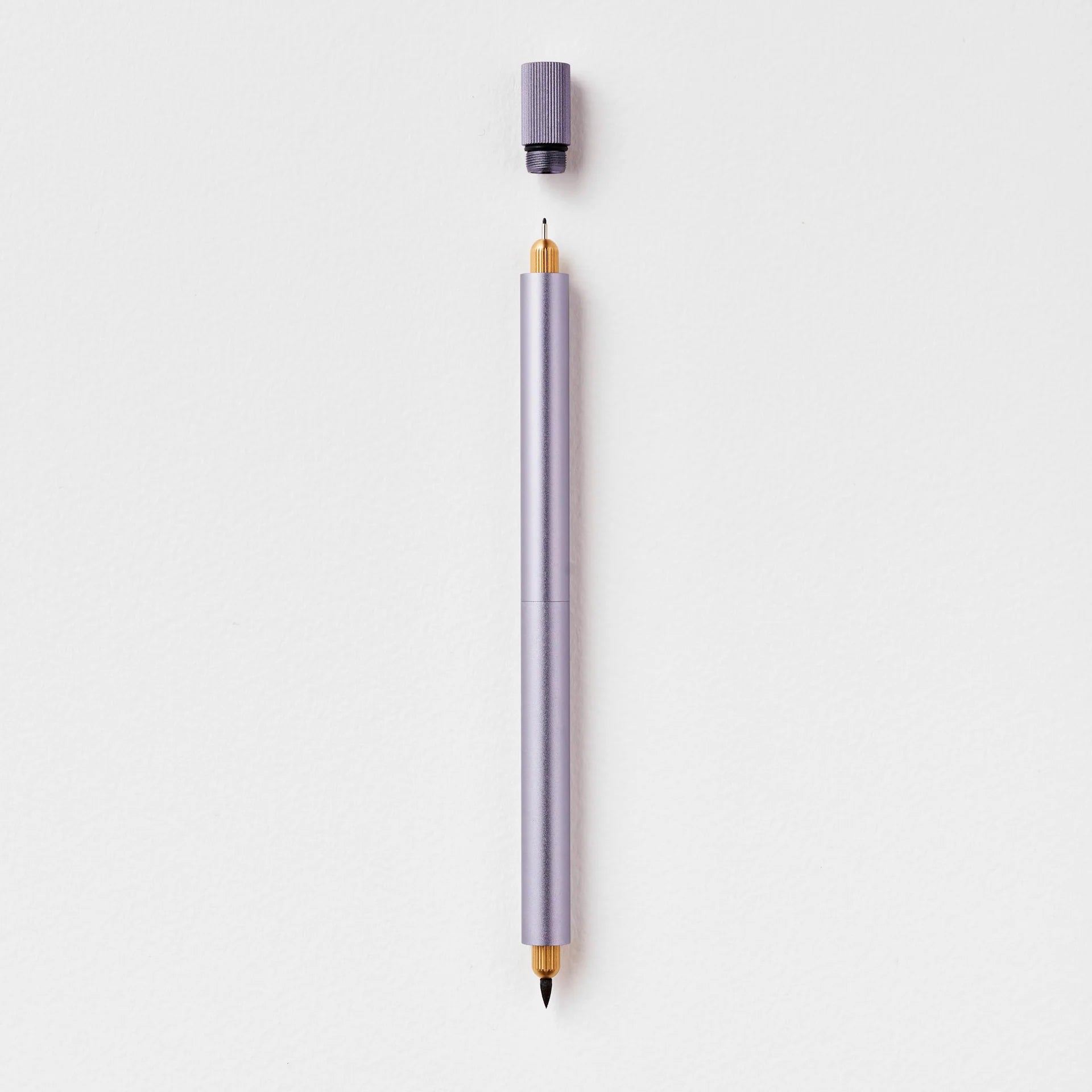 Tom's Studio Lumos Pro The Infinitely Refillable Pen - Lilac (Duo Tip)