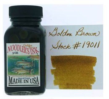 Noodler's Ink Fountain Pen Bottled Ink, 3oz - Bulletproof #41 Brown