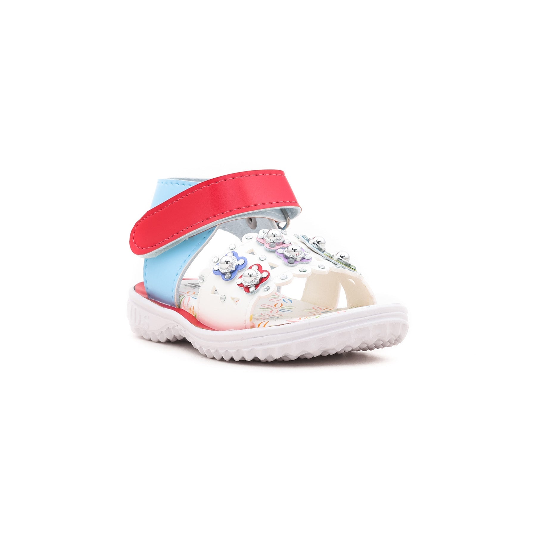 Babies White Casual Sandal KD7408