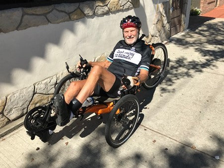 Don Auriemma with his Falco eBike System