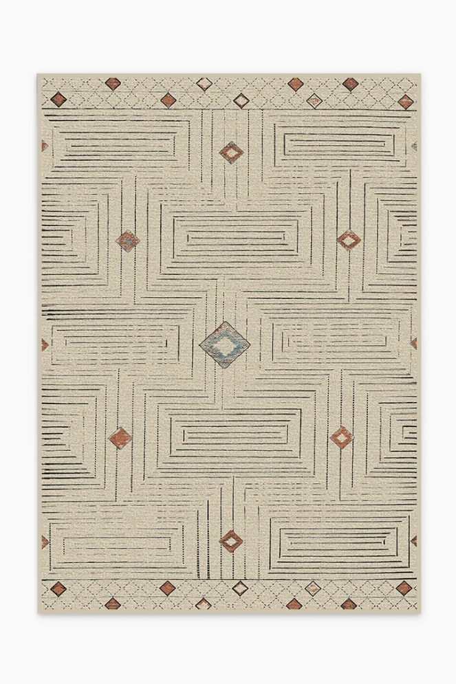 Rugitall Gemstone Interspersed Brown Rug, recommended for Bengal