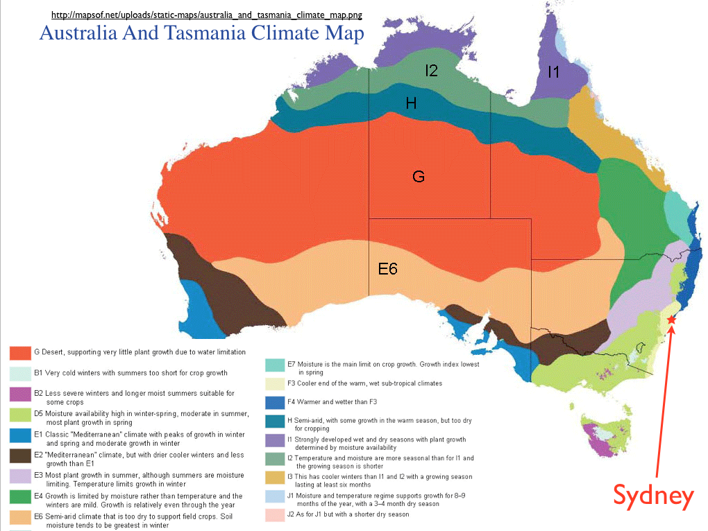 From the statistics of Weather conditions in different regions in Australia, Sydney has a suitable condition for rugs.