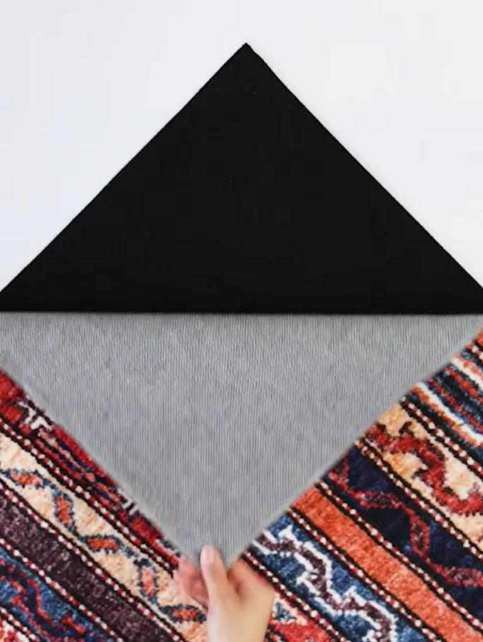 A Rugitall rug is a double-layered design, and the rug cover can be separated from the rug pad.