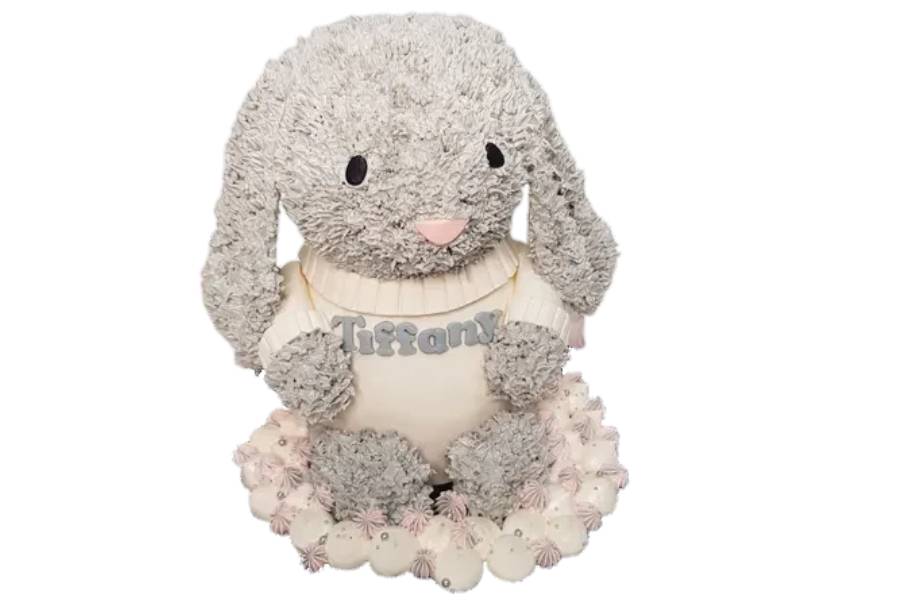 3D JellyCat Bunny Cake