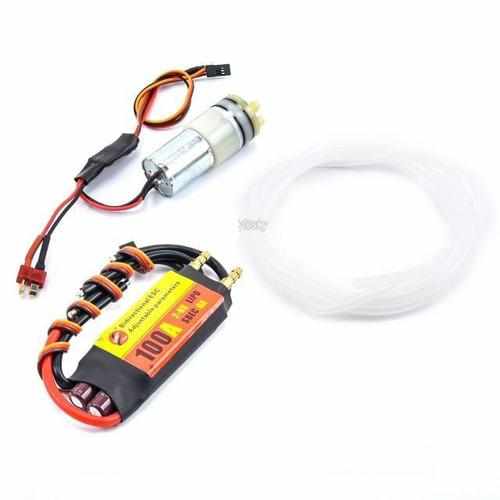 100A Bidirectional Adjustable Water-Cooled Brushless ESC and Pump Switch