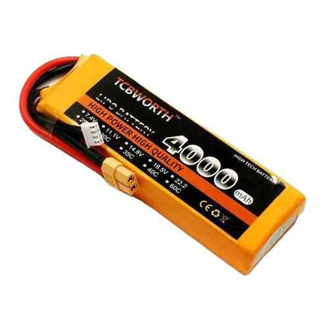 3s 4000mah lipo battery