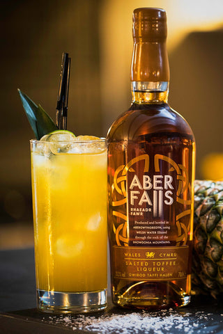 Essence of the Menai cocktail aber falls toffee liqueur