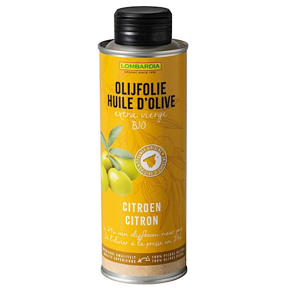 Extra vierge olijfolie | citroen 250ml - LombardiaVita product image