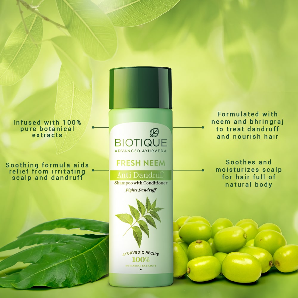 Buy Biotique Green Apple Shine  Gloss Shampoo  Conditioner 190 ml Online   Flipkart Health SastaSundar