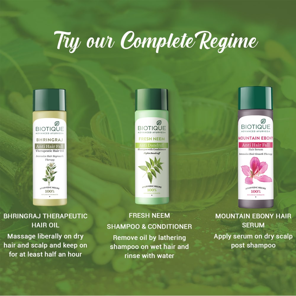 Buy FRESH NEEM Anti Dandruff Shampoo  Conditioner Online at Best Price   Biotique