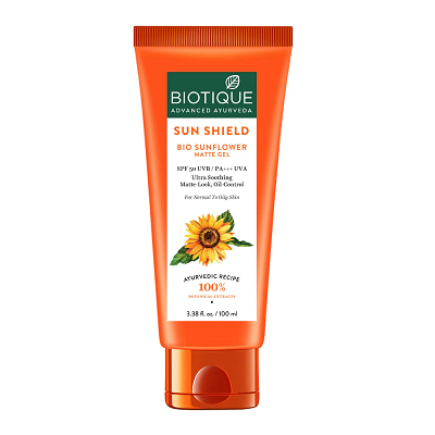 Sun Shield Bio Sunflower Matte Ultra Soothing Body Lotion