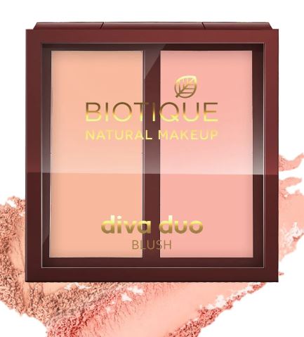 Biotique Natural Makeup Diva Duo Blush