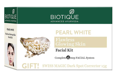 Pearl White Flawless Glowing Skin Facial Kit