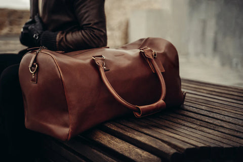 Full Grain Holdall For Men