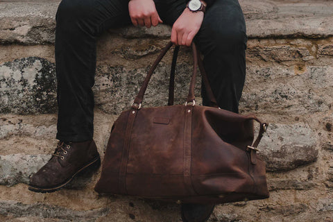 Leather Holdall For Men In UK