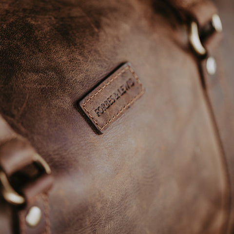 Tanned Leather Holdall