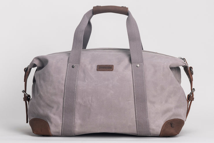 waxed canvas holdall