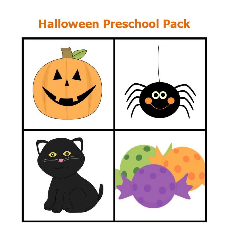 halloween kindergarten worksheets