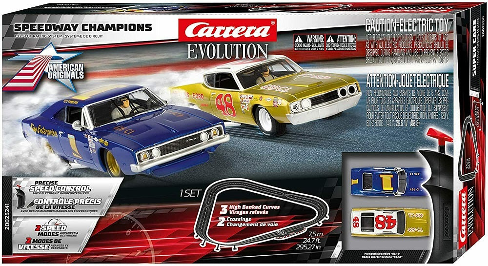 Carrera Evolution Speedway Slot Car Racing Race Set – mtrendi