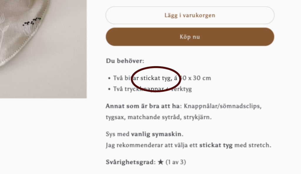 Vad betyder vävt tyg? Skillnaden mellan vävt tyg och stickat tyg.