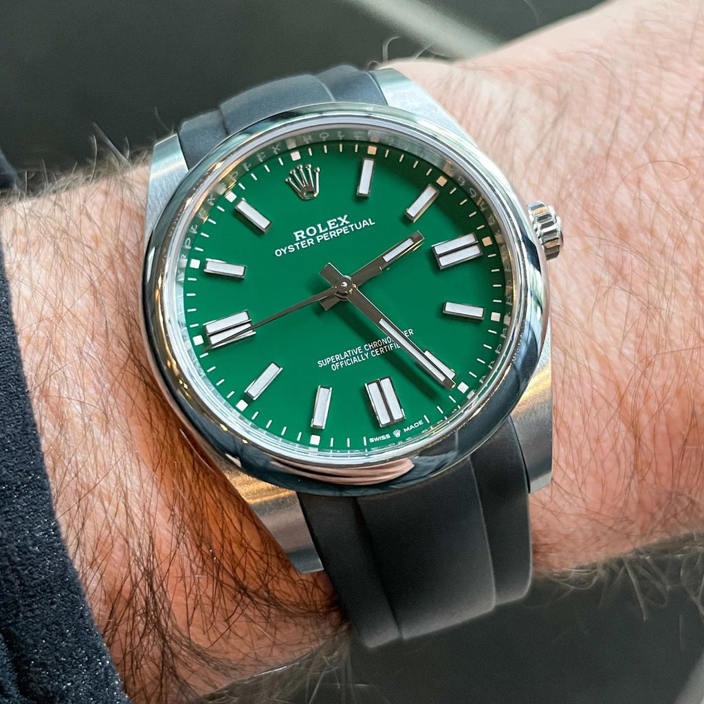 Green face Rolex