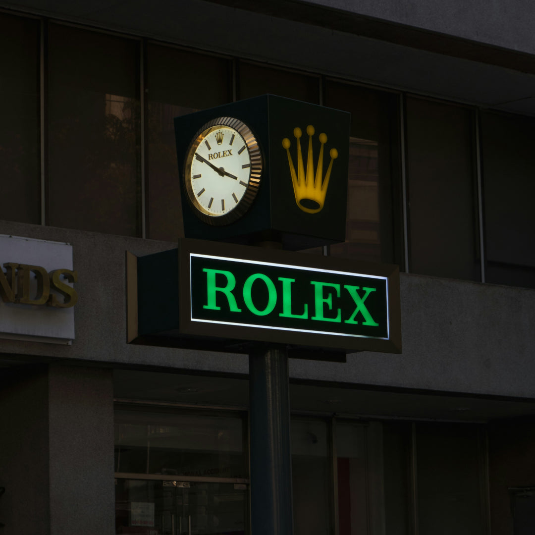 Rolex tower not owned by Rolex
