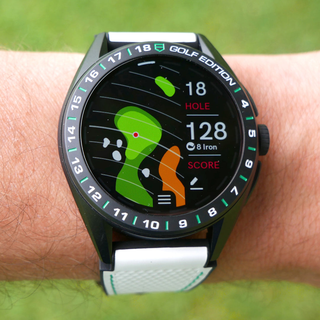 Best Luxury Golf GPS Watch: Tag Heuer Connected Calibre E4 - Golf Edition