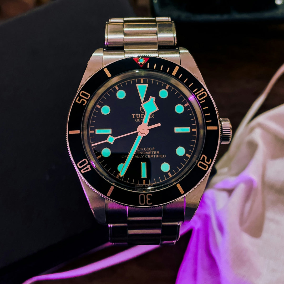 How to Tell if a Rolex is Real from the lume