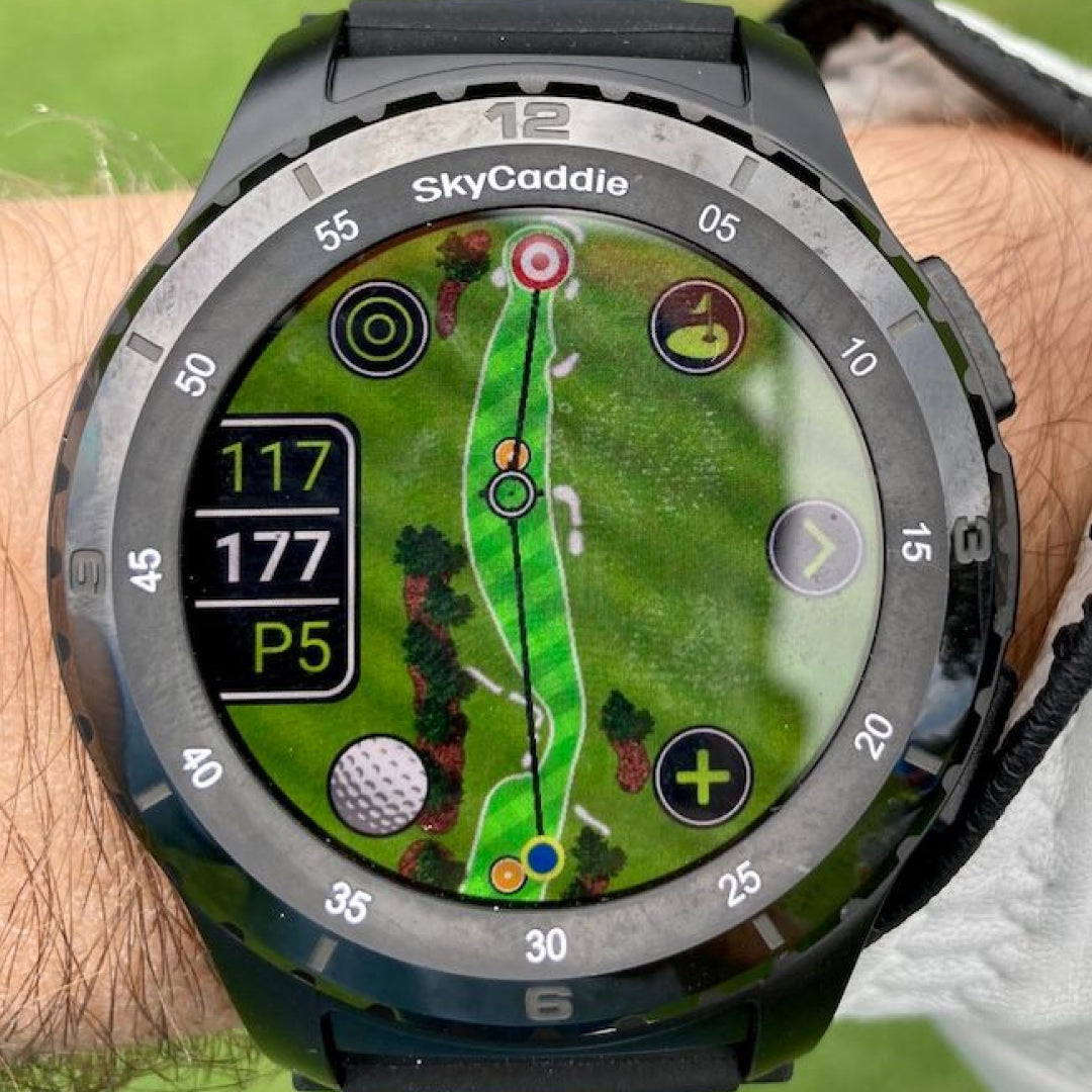 Best Golf watch for The GPS Display: SkyCaddie LX5 GPS Watch