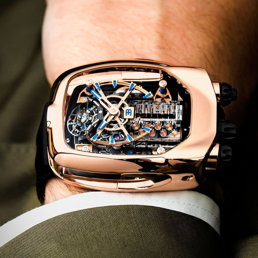 most expensive jacob and co watch: Bugatti Chiron Tourbillon Baguette