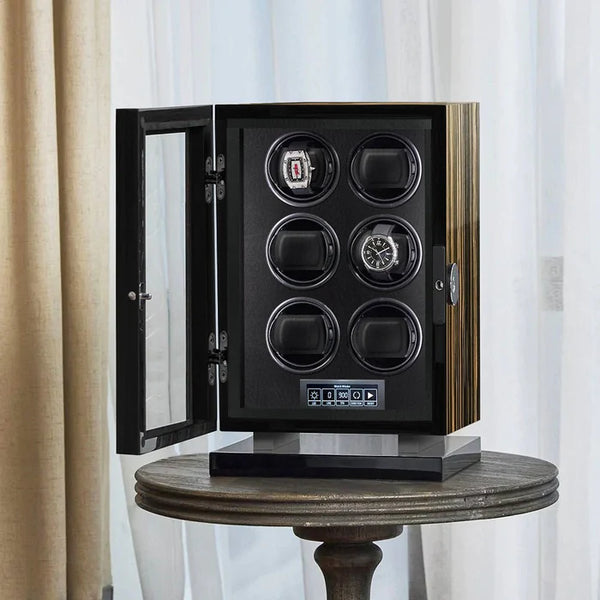 Top 3 Watch Winders for Tag Heuer Caliber 5, Plus Reasons!: Impresario 6PC Watch Winder