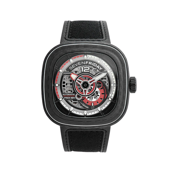 SEVENFRIDAY PS3/02 "RUBY CARBON"