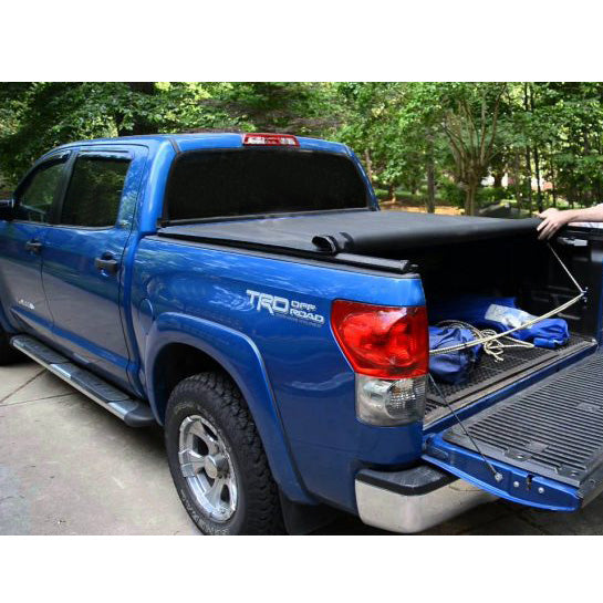 Aa Products Soft Roll Up Truck Bed Tonneau Cover Compatible Toyota Tacoma 2016 Up To 2018 Fits 5 Bed 6 Bed Tc Ro Ta 16 18 Aa Products Inc