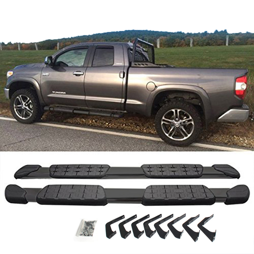 AA Products Running Boards Compatible Toyota Tundra Double Cab 2007