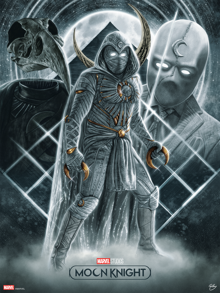 Disney + Moon Knight Series Artwork Goes On Sale 11/10 @ 1 PM ET. in t –  Grey Matter Art