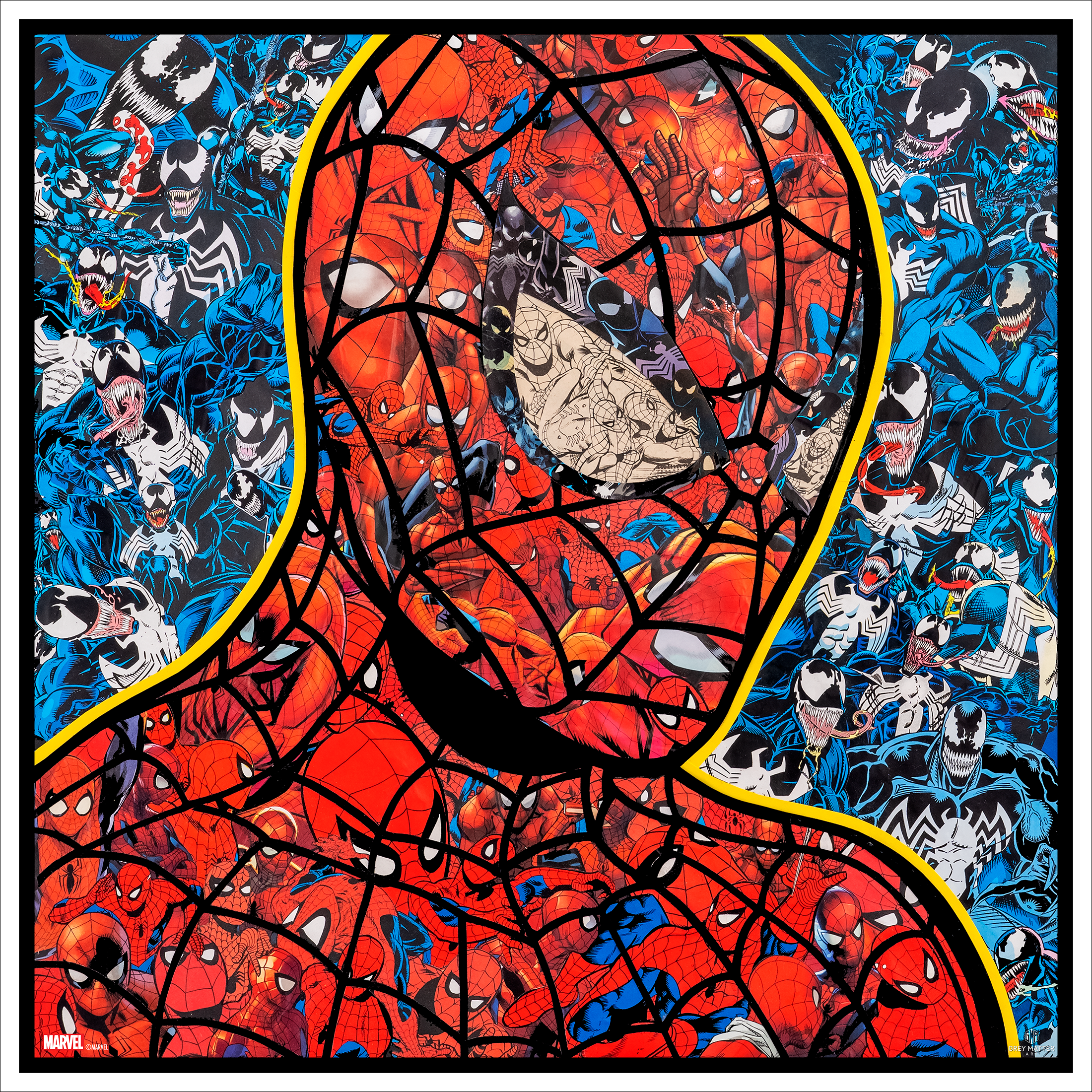 Spider-Man Collage 01 by Mr. Garcin – Grey Matter Art